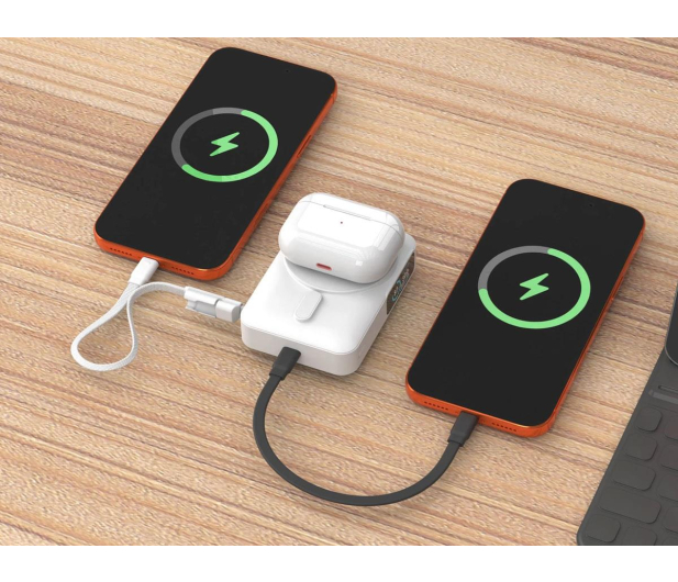 Mobile Origin 10000 mAh Qi2 TFT Display Semi-solid PowerBank PB19 USB-C - 1537916 - zdjęcie 9